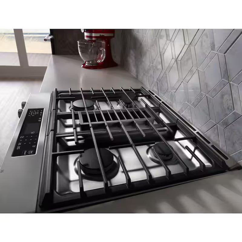 6.4 cu. ft. Dual Fuel Slide-In Range with Convection Oven Stainless Steel I19663