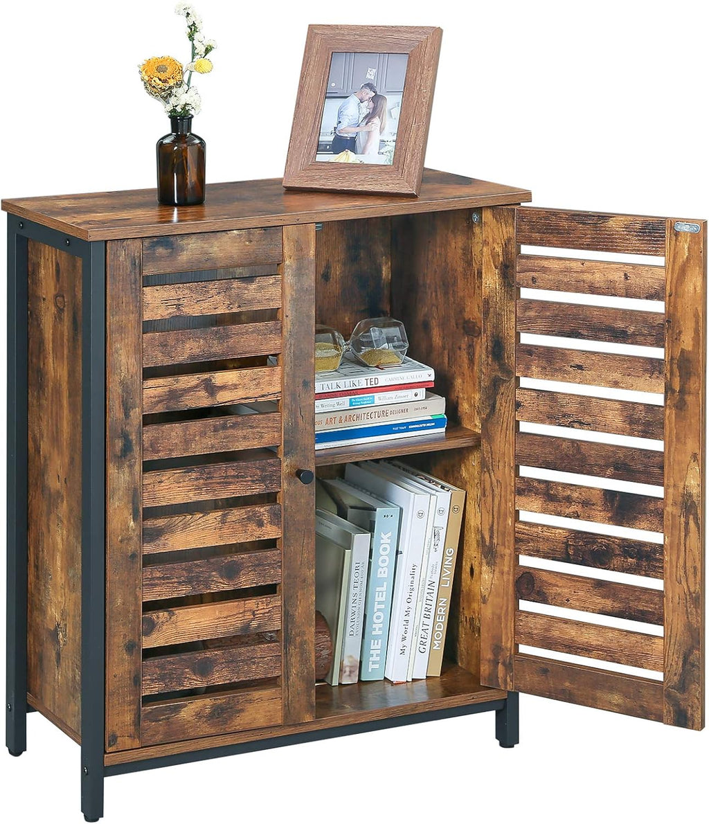Rustic Brown Storage Cabinet X6679