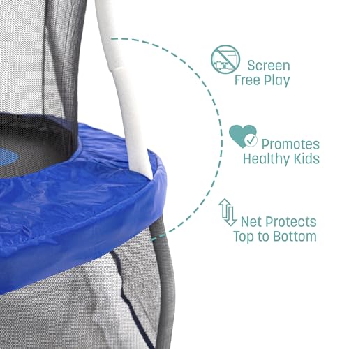 Mini Trampoline with Enclosure Net R5371