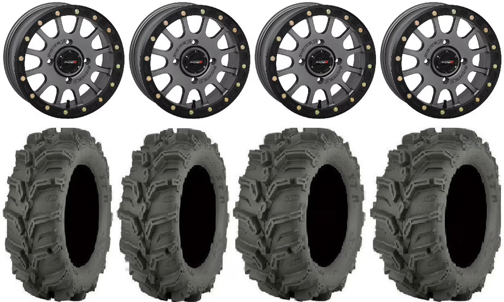 Grey 14" Wheels 27" Mud Lite XTR Tires I86481