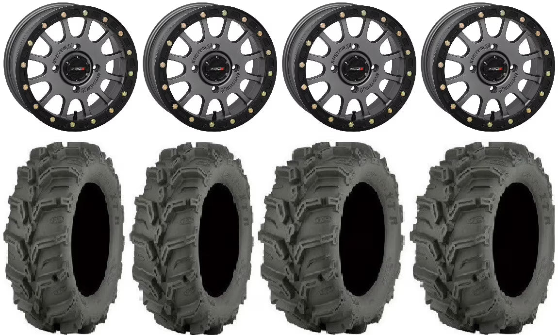 Grey 14" Wheels 27" Mud Lite XTR Tires I86481