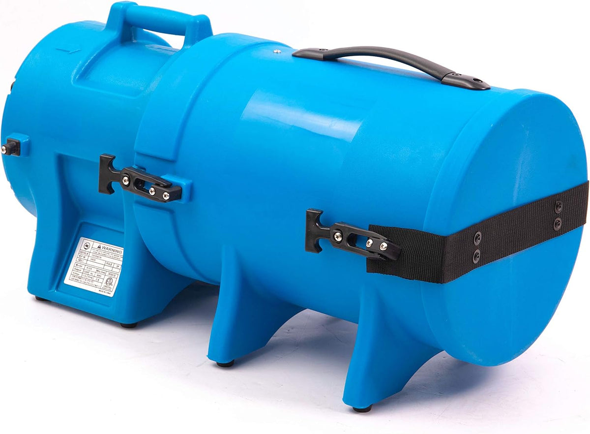 Plastic Compaxial Blower with 25' Ducting and Canister Assembly (8inch) F46736
