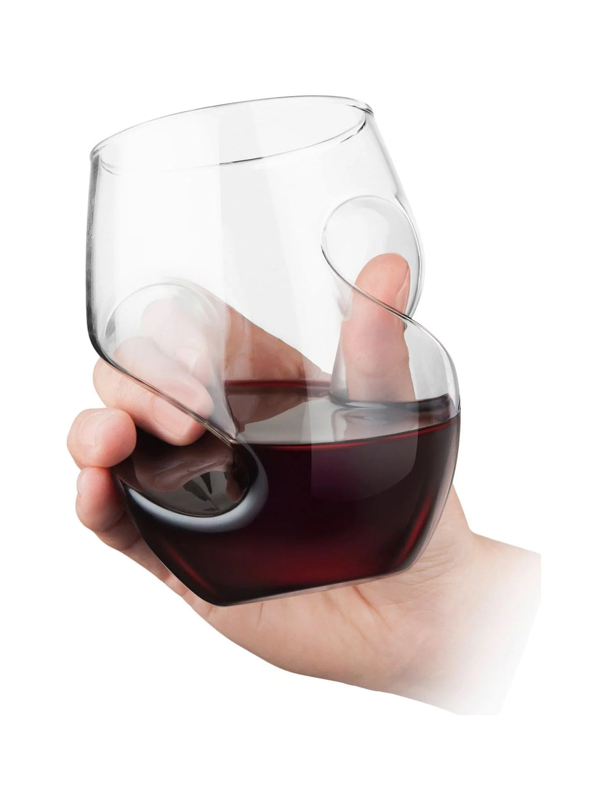 Stemless Red Wine Glasses Set of 4 Y7960