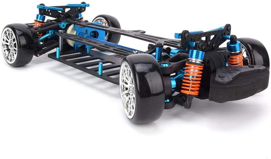 Carbon Fiber Metal 1:10 RC Car Frame Kit W35382
