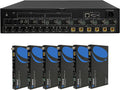 4K HDMI Matrix Switcher Extender with HDR, CEC & IR Control, RS-232, 2 Loop Out 4 Receivers V872438