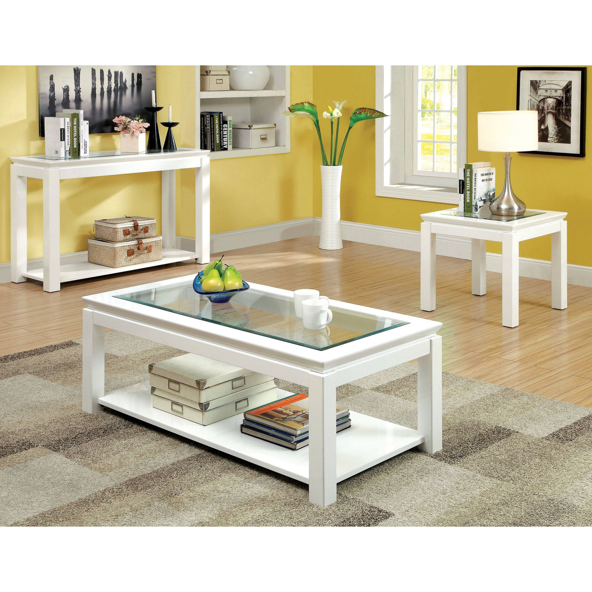 Glossy End Table V350
