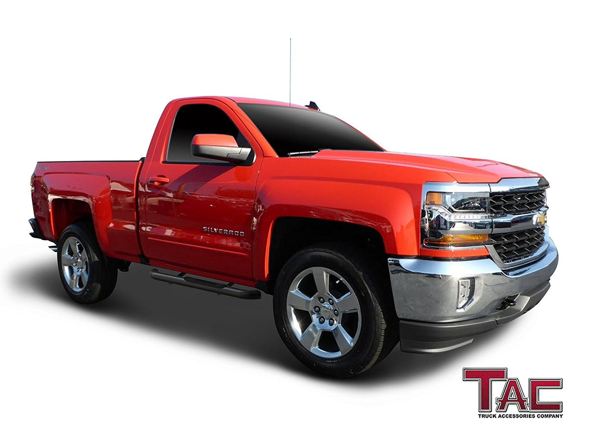 3" Side Steps Black Side Bars Nerf Bars Running Boards R604