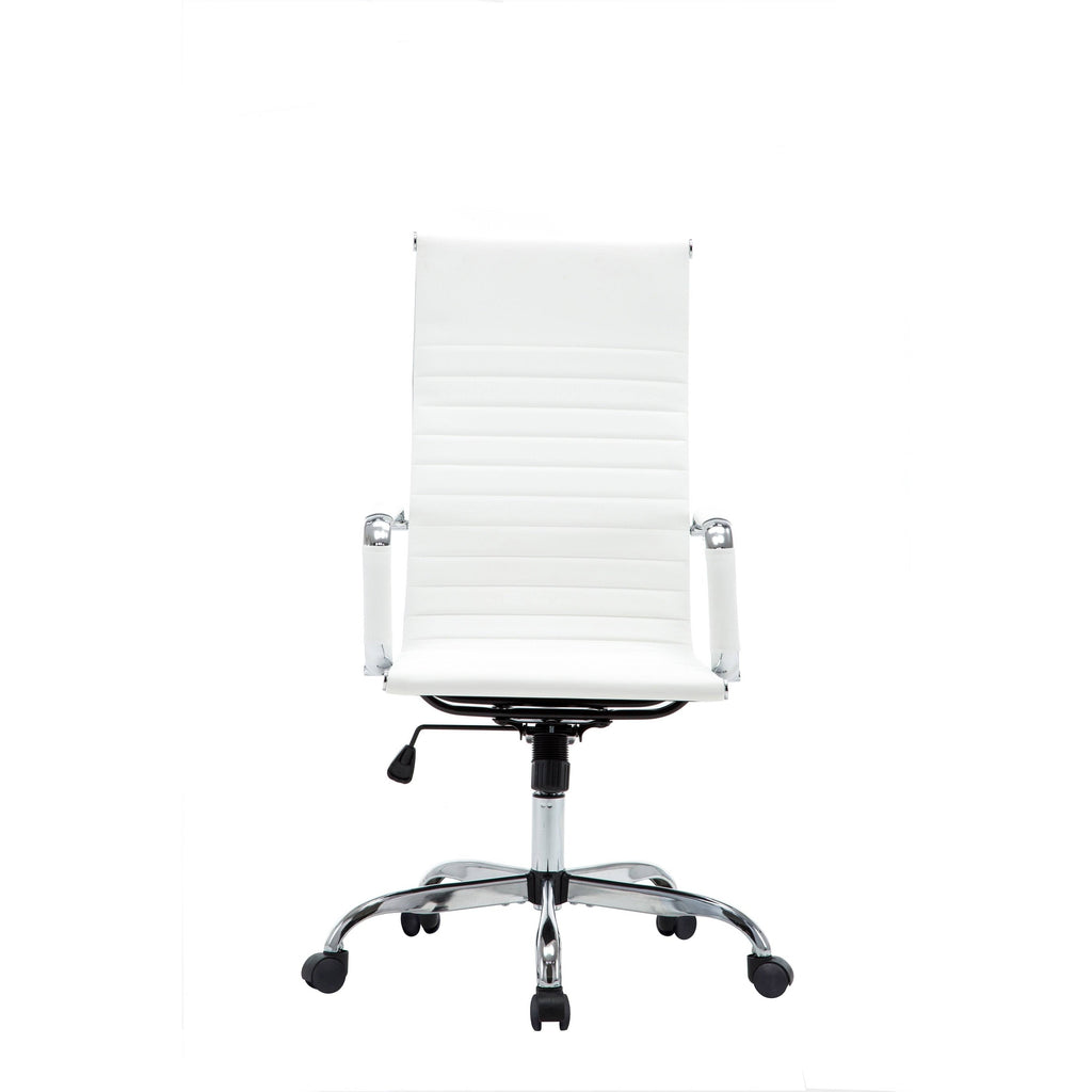 White Office Chair D4391