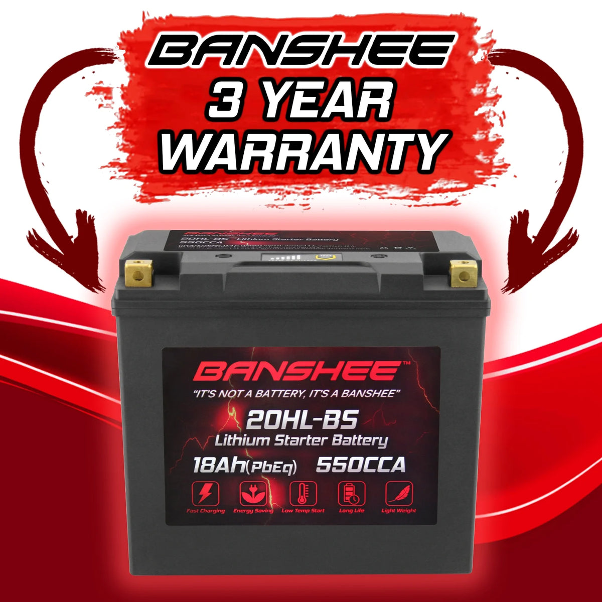 LiFePO4 Motorsports Battery O10380