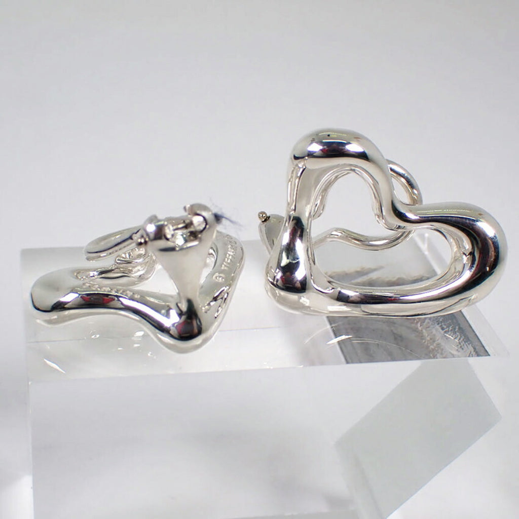 925 Open Heart Earrings H7738