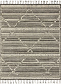 Ivory Charcoal 5'6 x 8'6 Rug M892