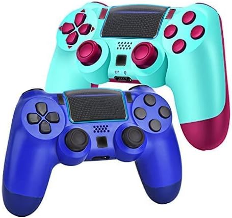 2 Pack Wireless Game Controller for PS4, Midnight Blue N36442