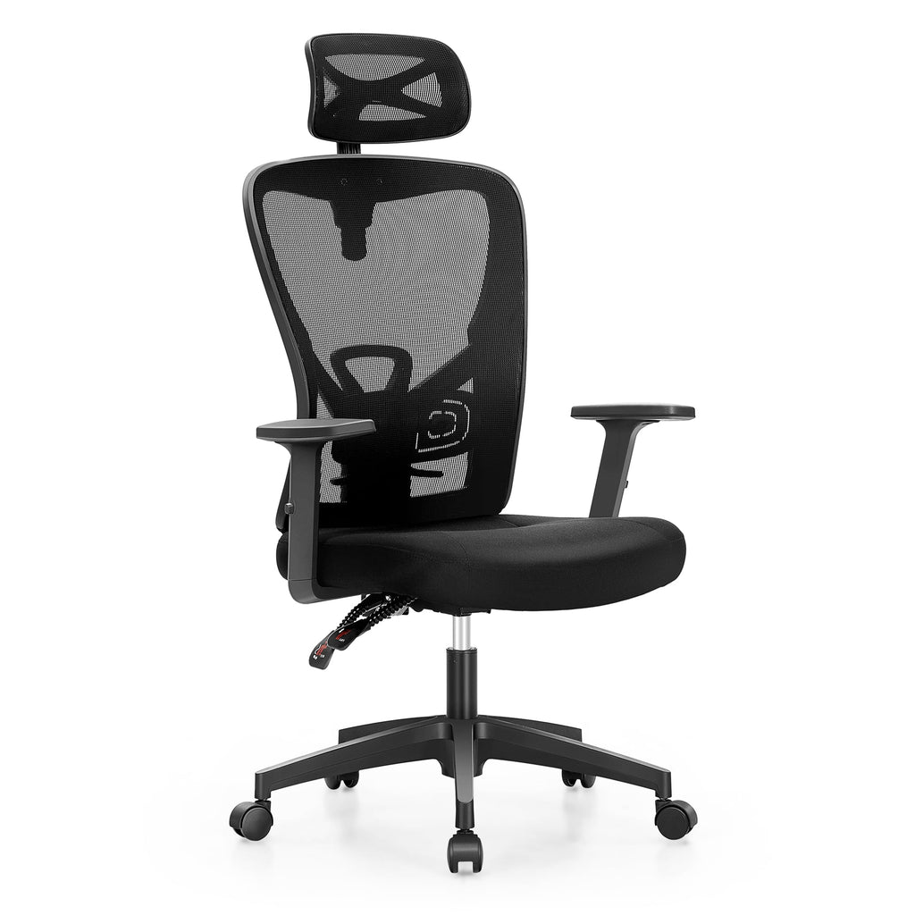 Black High Back Mesh Ergonomic Office Chair V55204