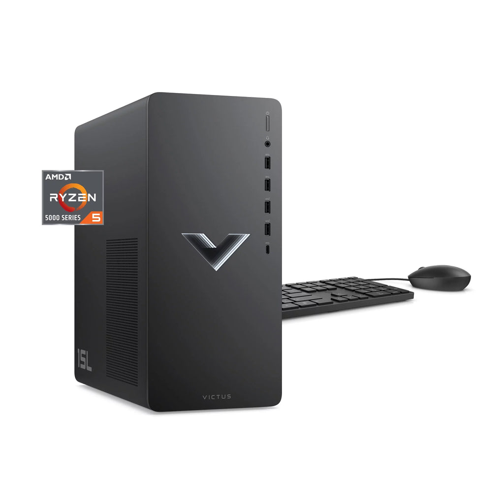 Mica Silver Gaming Desktop PC, AMD Ryzen 5 5600G, AMD RX6400, 8GB RAM, 512GB SSD C5394