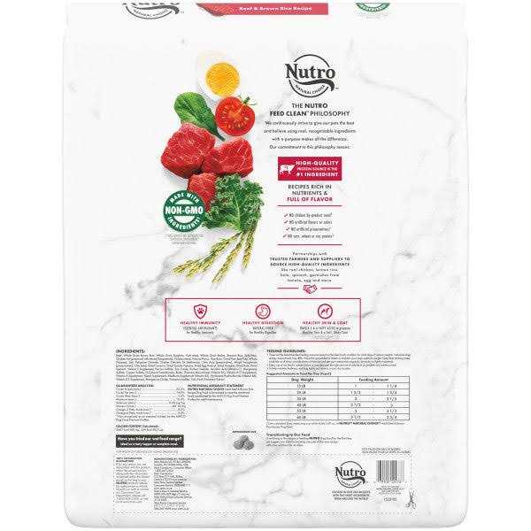 Adult Beef Rice Dry Dog Food Q417426