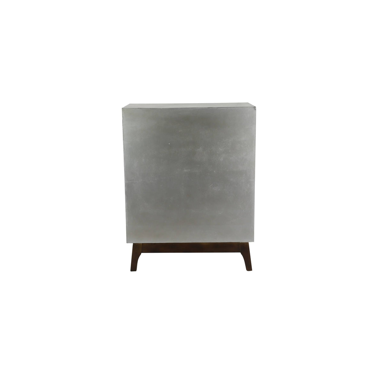 Grey Wood Industrial Cabinet S963646