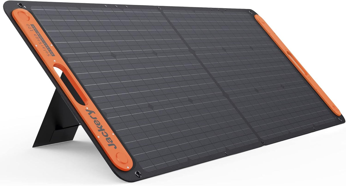100W Portable Foldable Solar Panel with USB Outputs Y814972
