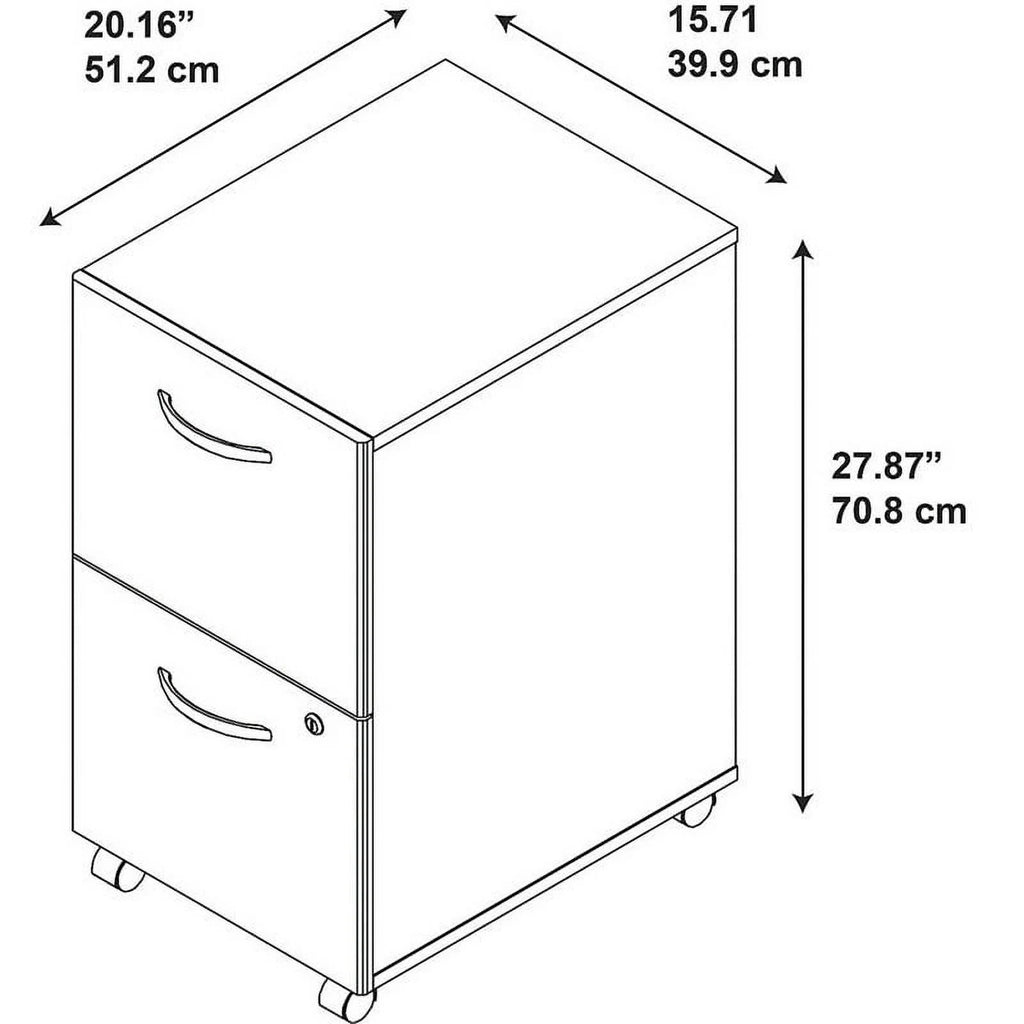 Mobile Pedestal in Mocha Cherry E523656