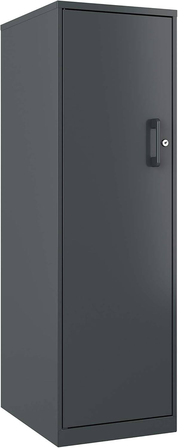 Charcoal 4 Shelf Personal Cabinet K7681