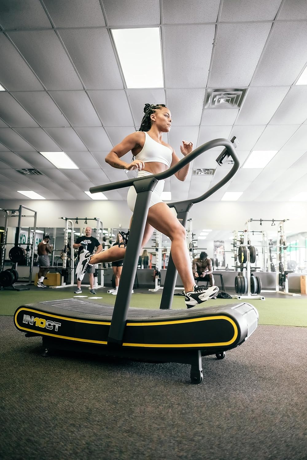 Curved Manual Treadmill with Curved Running Platform I320