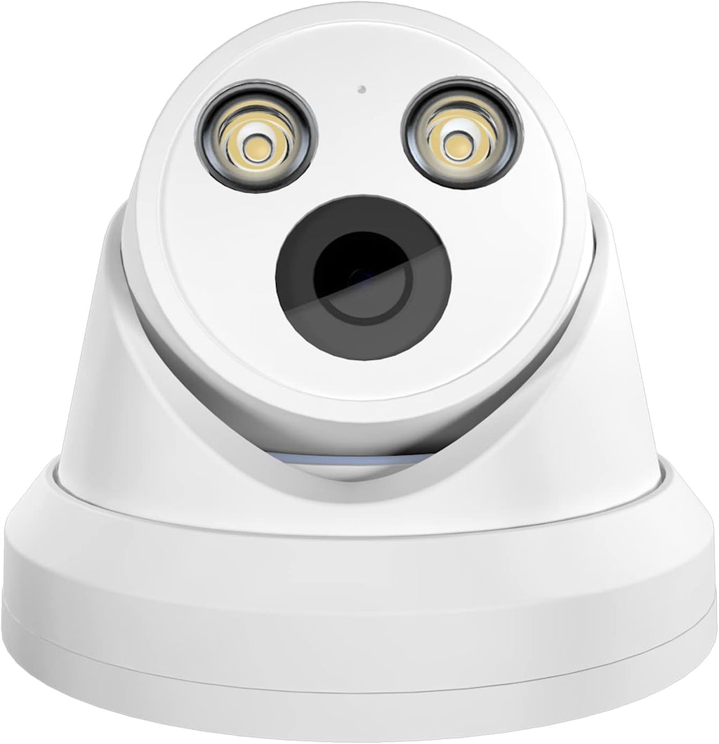 5MP Outdoor PoE IP Dome Camera with Full Color Night Vision F305