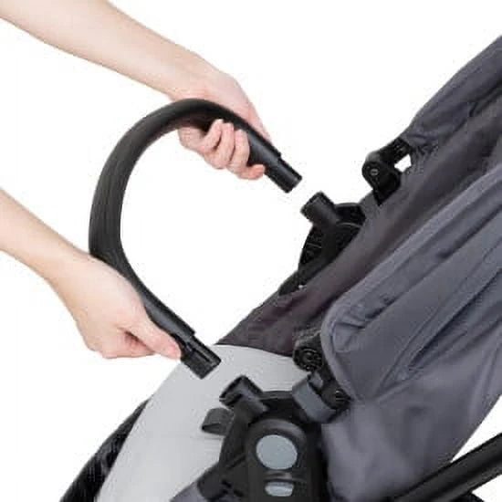 Gray 6-in-1 Modular Travel System with Infant Car Seat S936