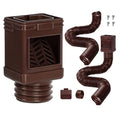2 Pack Flexible Downspout Extension with Leaf Filter D65767