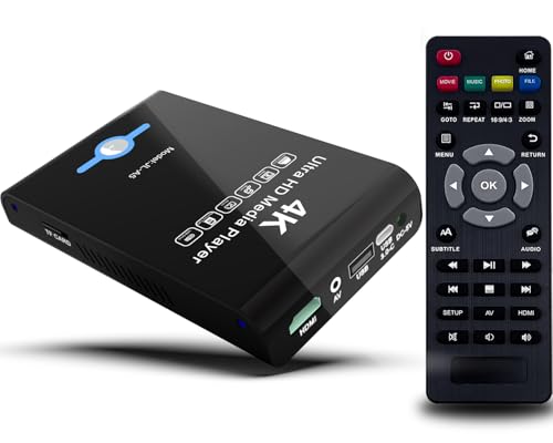 4K Ultra HD Media Player & HDD Enclosure 2-in-1 J210871