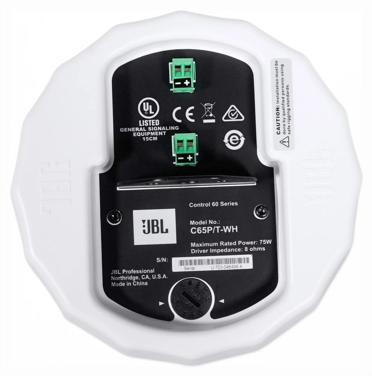 White Pendant Speakers Z734776