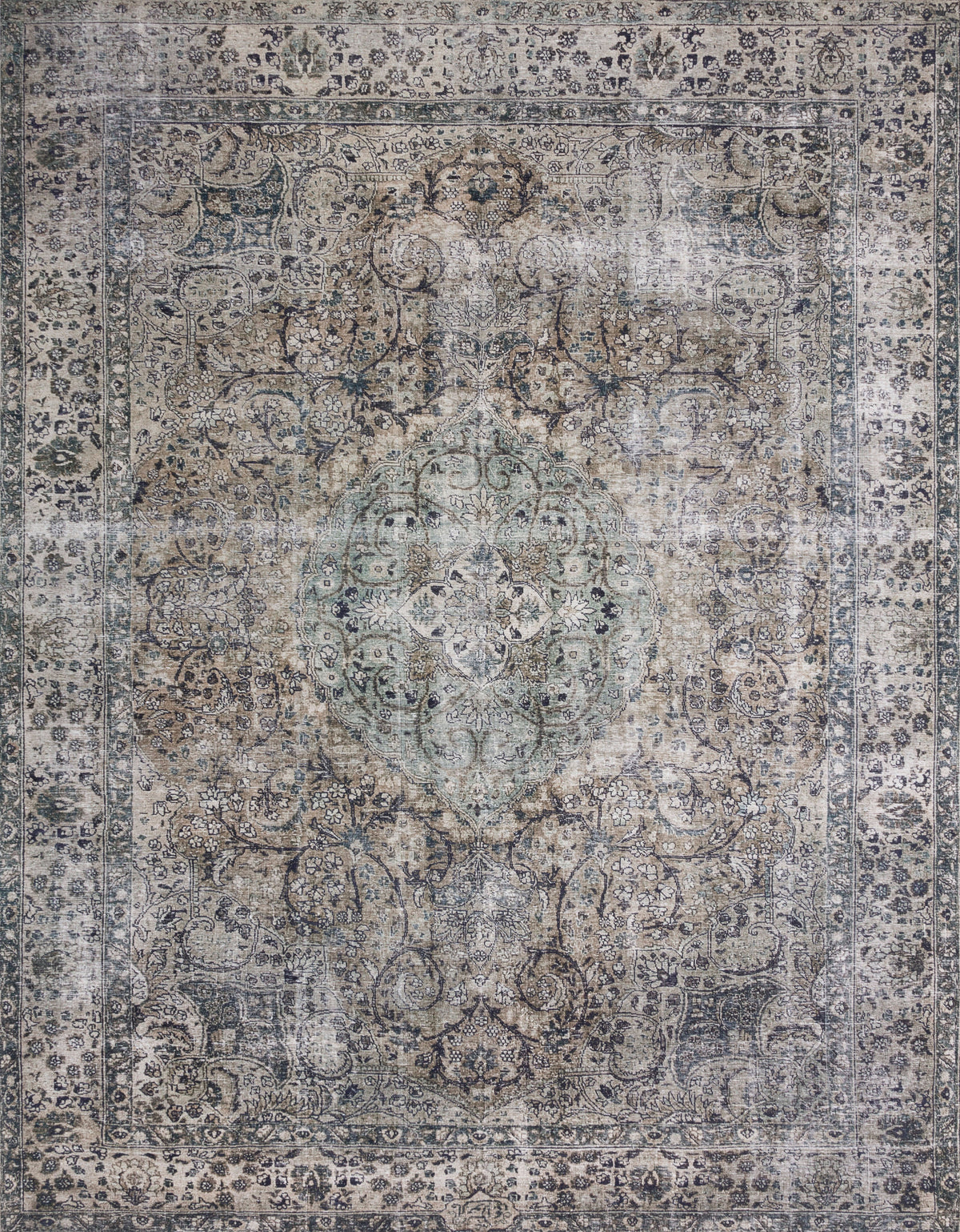 Taupe Stone Rug 2'6 x 12'0 M4375