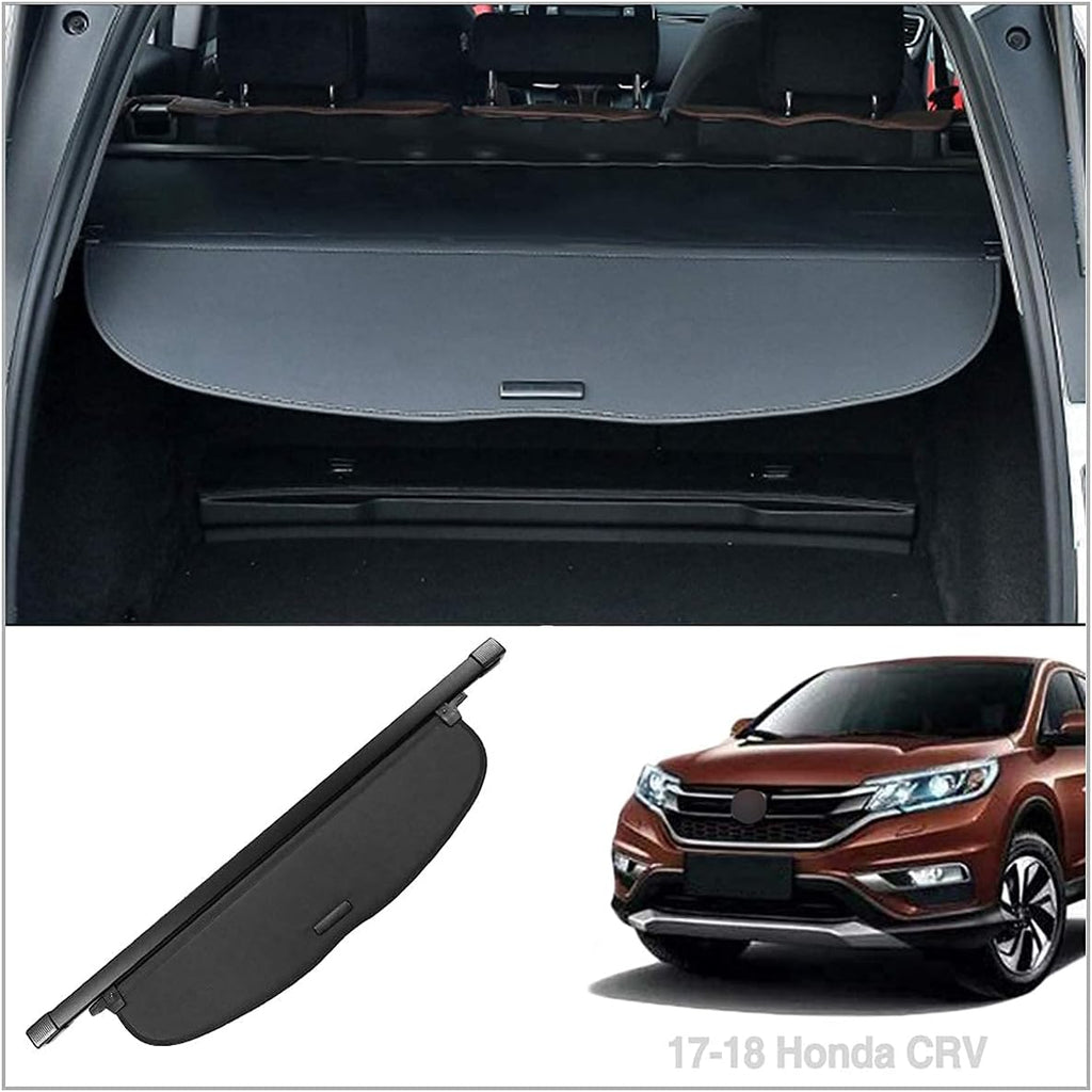 Black Retractable Rear Trunk Security Cover Shade P6430