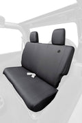 Black Rear Seat Cover T3718