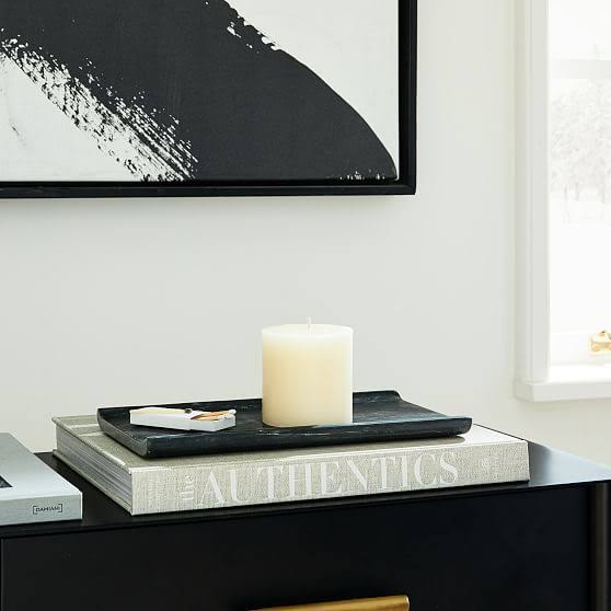 Ivory Unscented Pillar Candle K445107