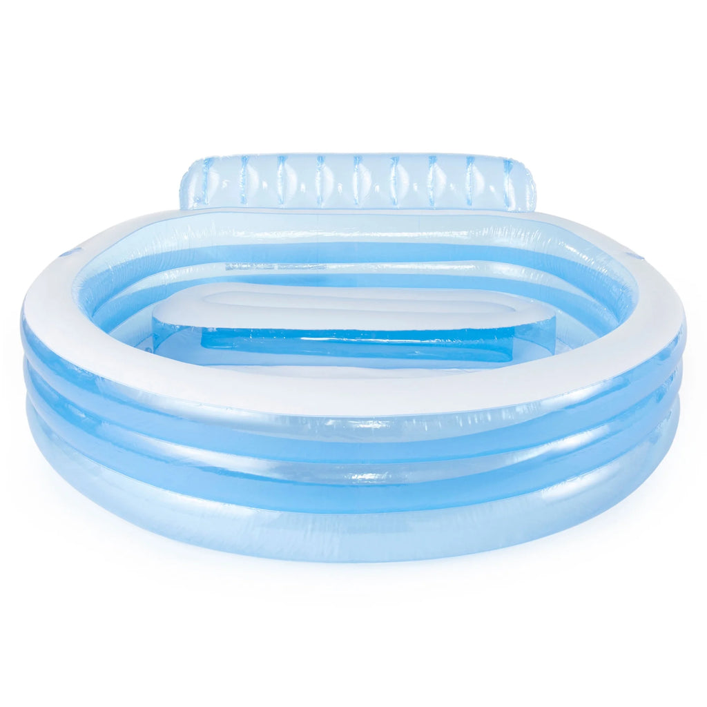 Round Inflatable Pool with Pool Cover J110170