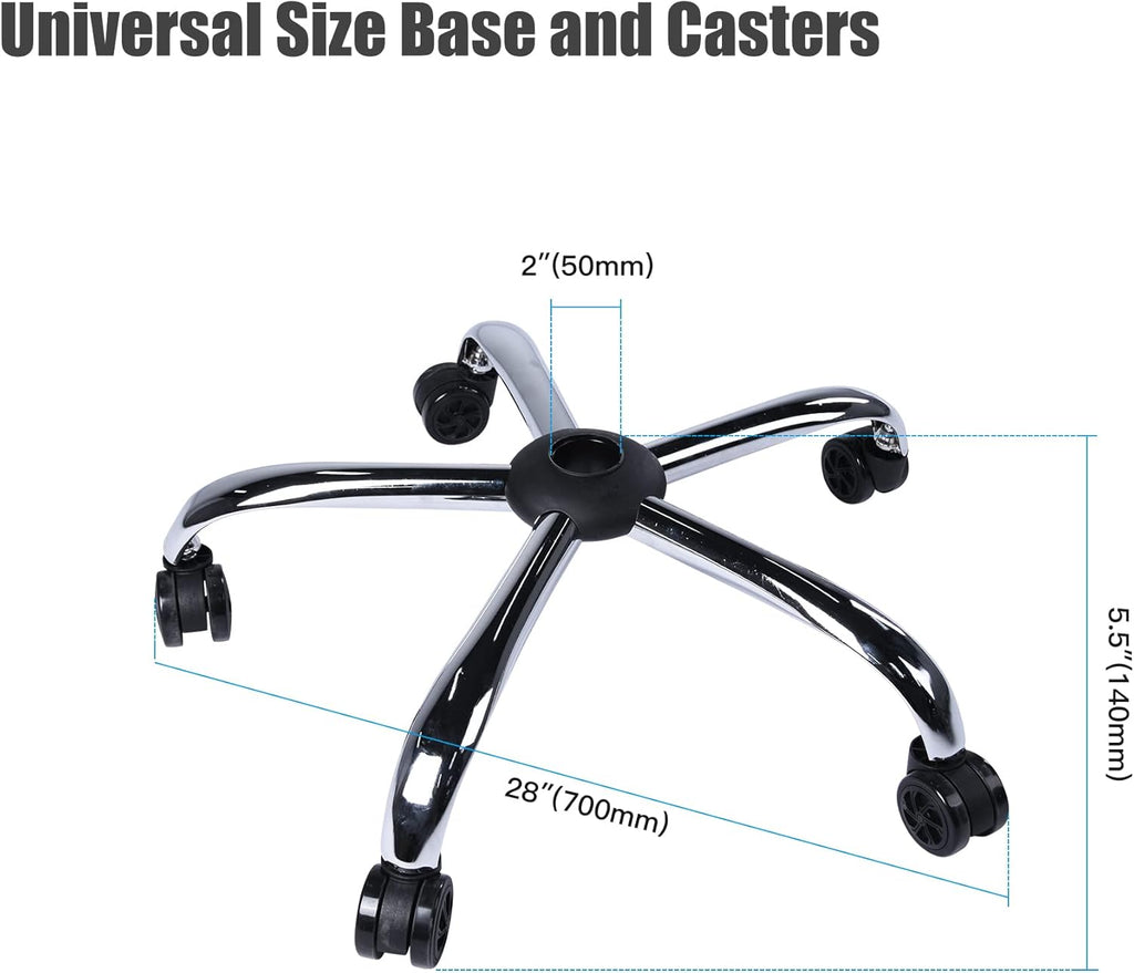 Office Chair Base with Casters Replacement Parts O188