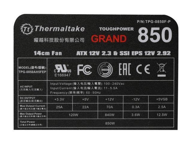 850W Platinum Power Supply H8985
