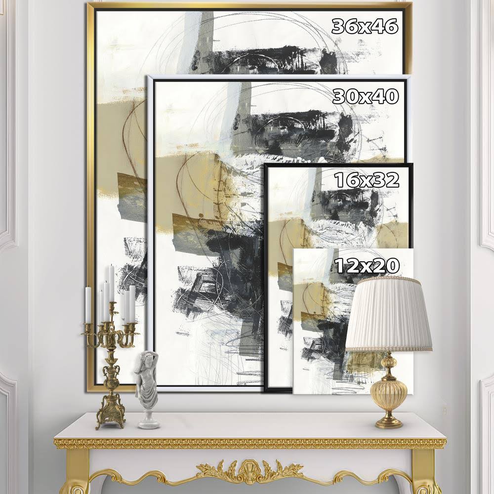 Framed Canvas N2087