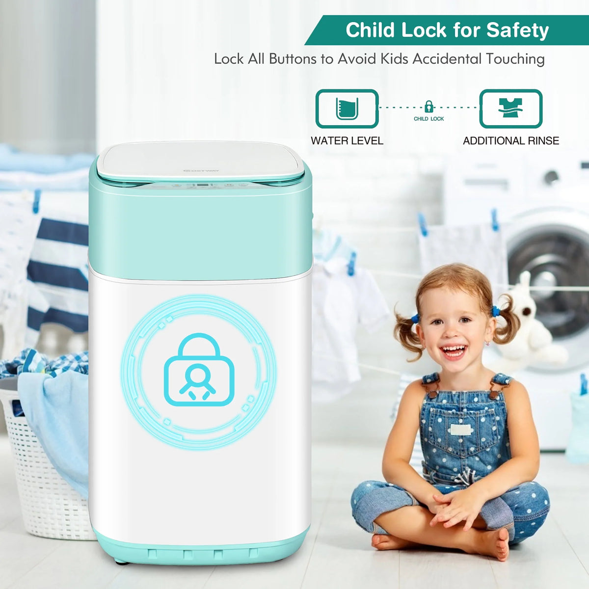 Portable Fully Automatic Washing Machine R948037