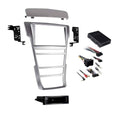 Single DIN Dash Kit - Silver J1084