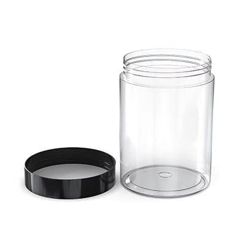 8oz BPA Free Clear Plastic Containers with Lids 30 Pack C822