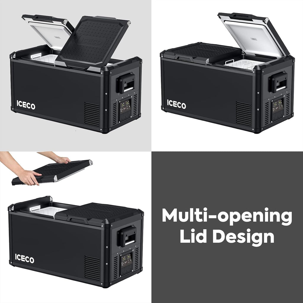 79.2 Quarts Dual Zone Portable Refrigerator with SECOP Compressor B362