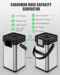 200W Solar Generator with 70W Monocrystalline Portable Solar Panel J197154