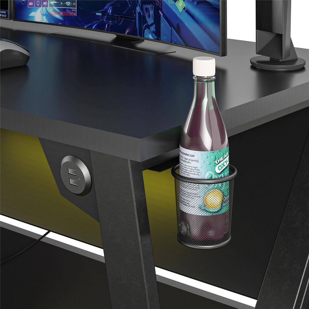 Adjustable Gaming Desk Black X53079