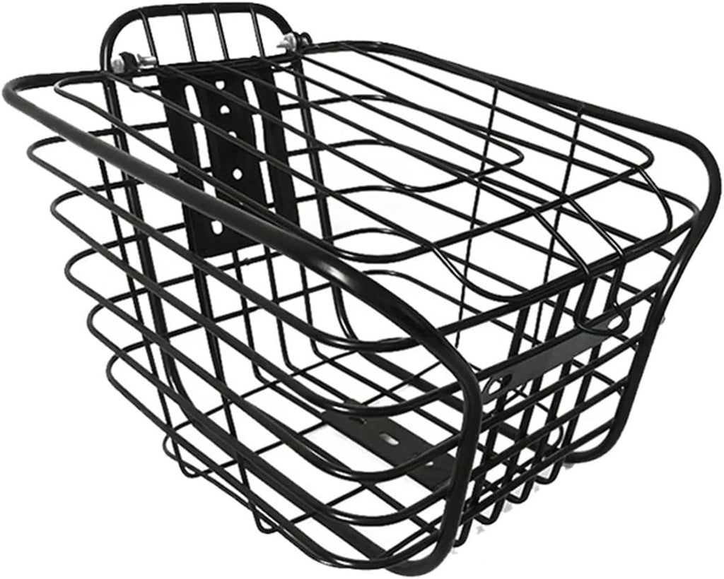 Large-Capacity Metal Bike Basket with Cover L7052