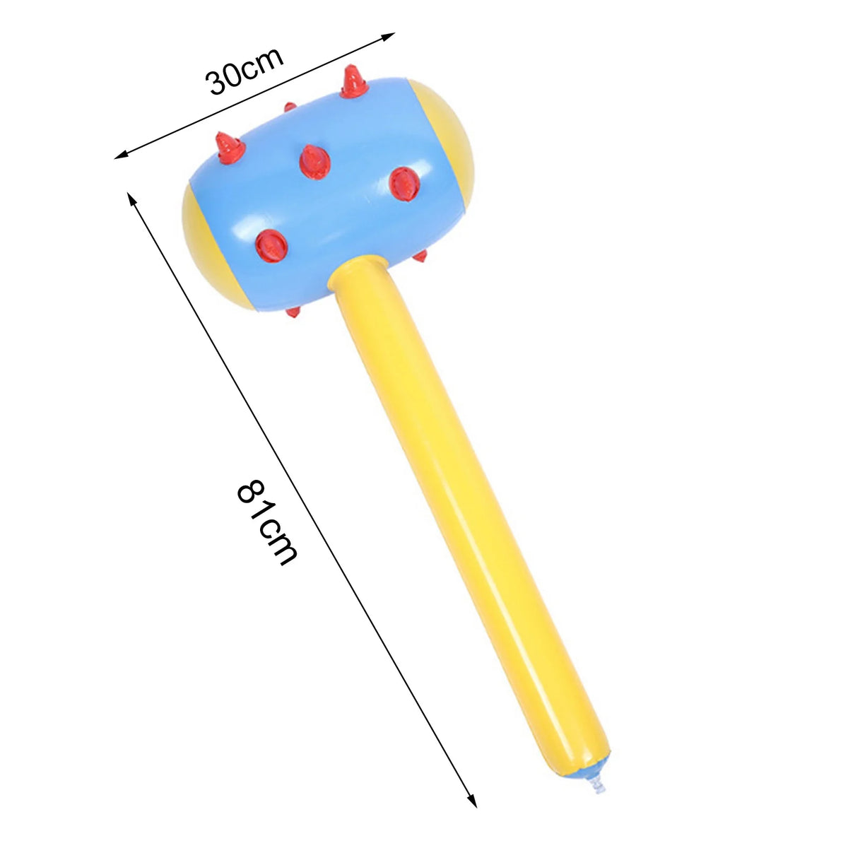 Inflatable Toy PVC Wolf Teeth Hammer F18495