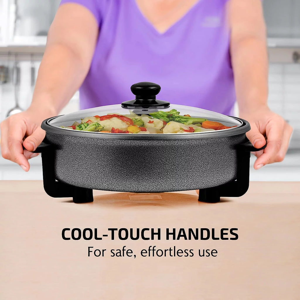 12" Round Nonstick Electric Skillet J5363