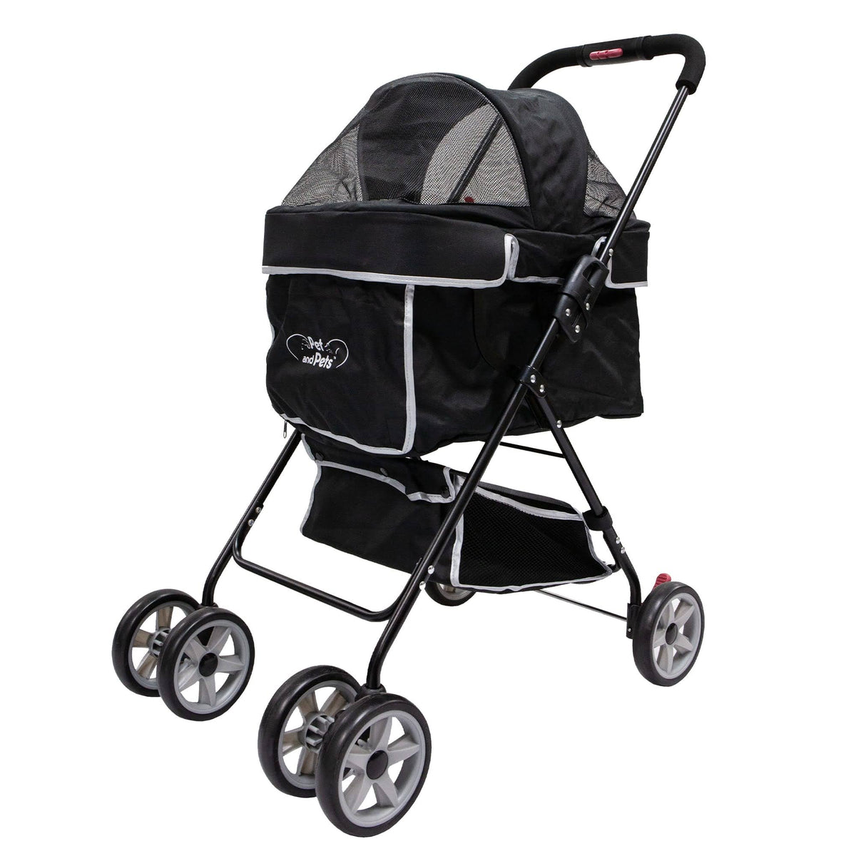 Black Pet Stroller Y51922