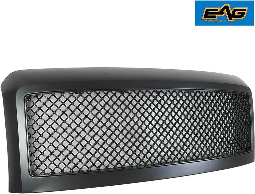 Black Front Hood Upper Mesh Grille R169