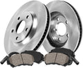 Brake Rotors with Brake Pads and Sensors A546