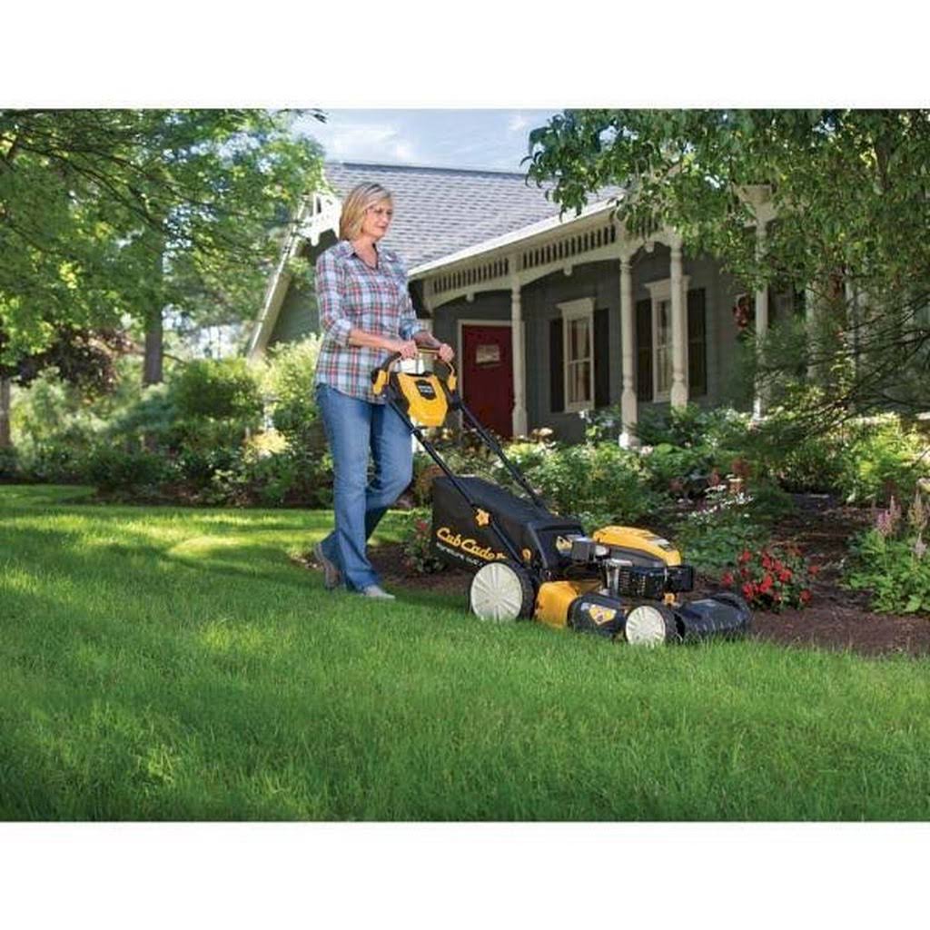 21 in. 159 CC Self Propelled Gas Walk Behind Lawn Mower R735